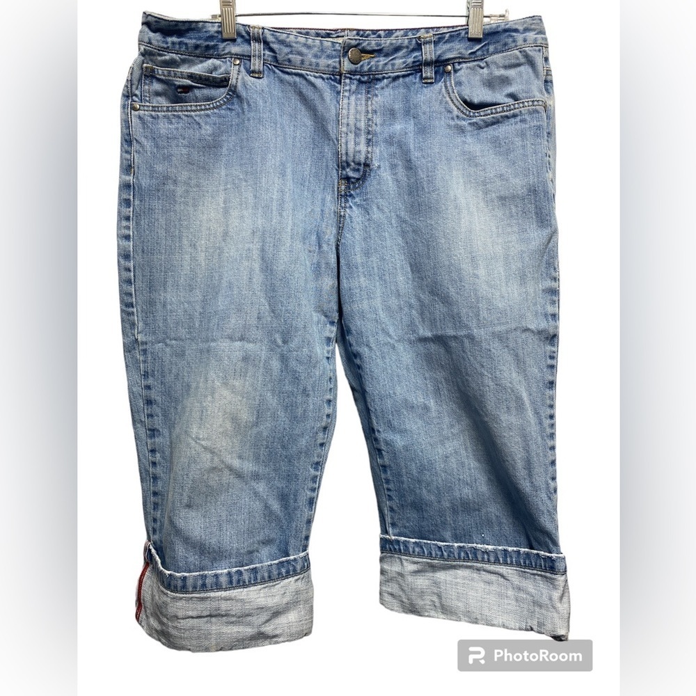 TOMMY HILFIGER CAPRI JEANS SIZE 14